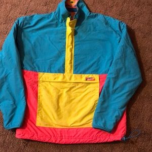 Chubbies reversible Sherpa/windbreaker